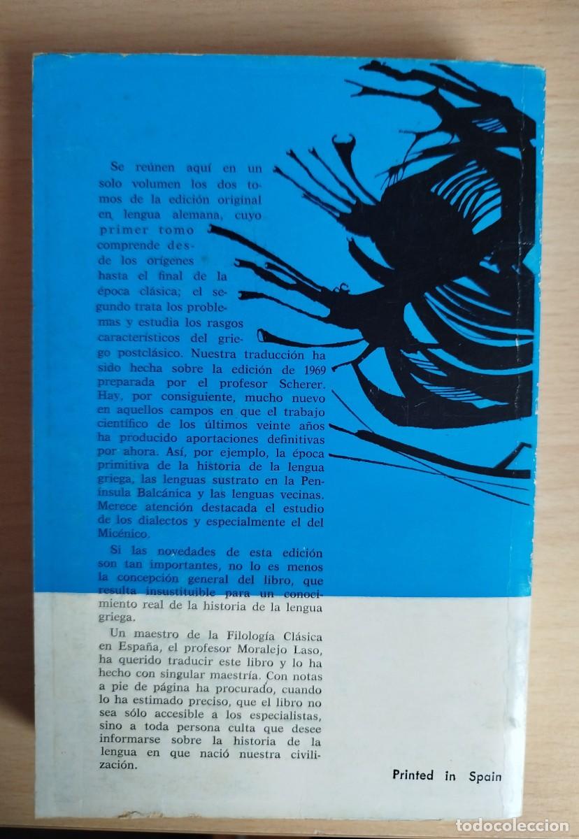 Libros de segunda mano: Historia de la lengua griega - Foto 2