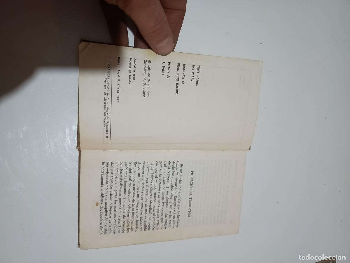 Libros de segunda mano: La perla - John Steinbeck - Foto 4