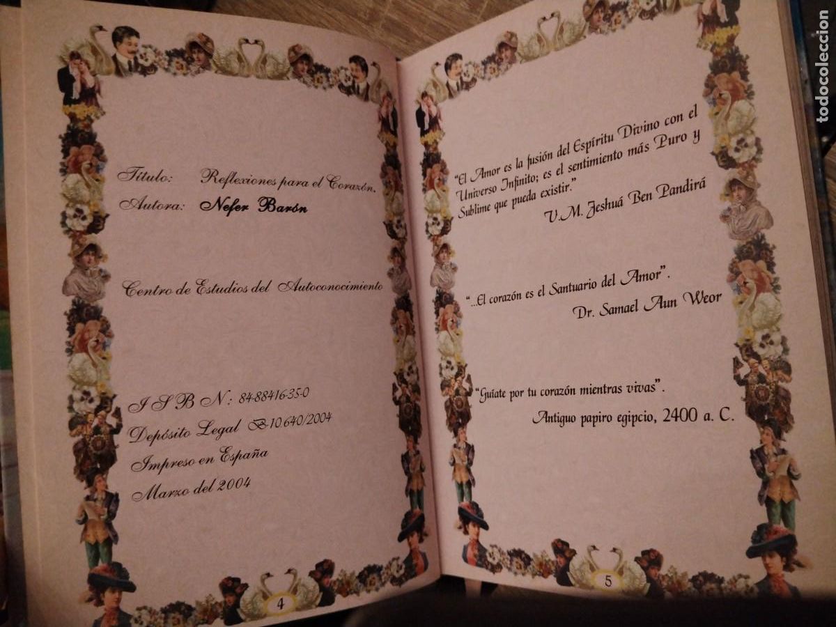 Libros de segunda mano: Reflexiones Para el Coraz&oacute;n - Nefer Bar&oacute;n, a&ntilde;o 2004 - Foto 5