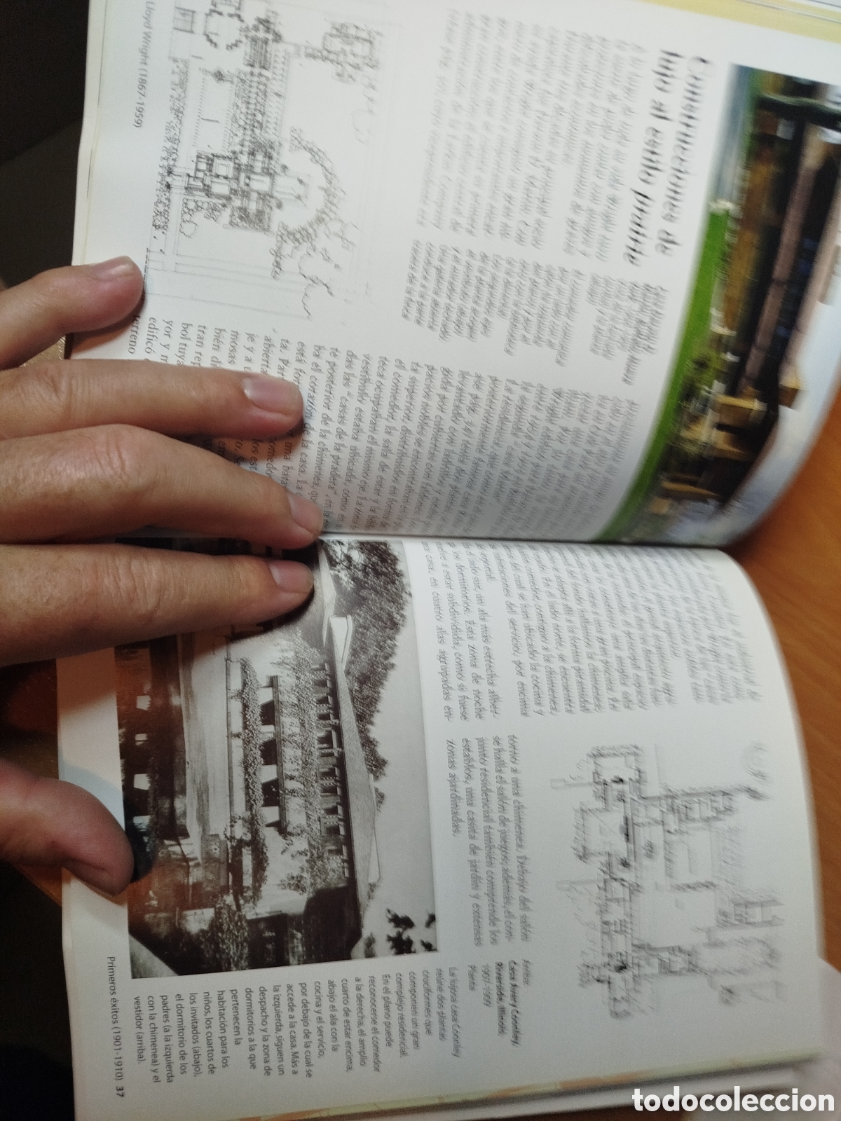 Libros de segunda mano: Mini libros de arquitectura. Frank lloyd. Wright - Foto 3