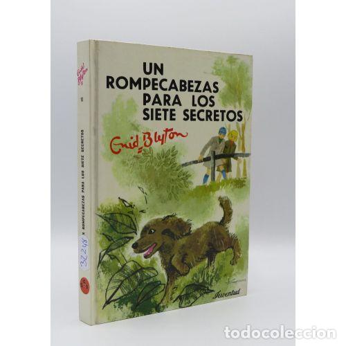 Second hand books: Un Rompecabezas para los Siete Secretos - Enid Blyton - Juventud - 1989, 1&ordf; ed. - Los Siete, N&ordm; 10