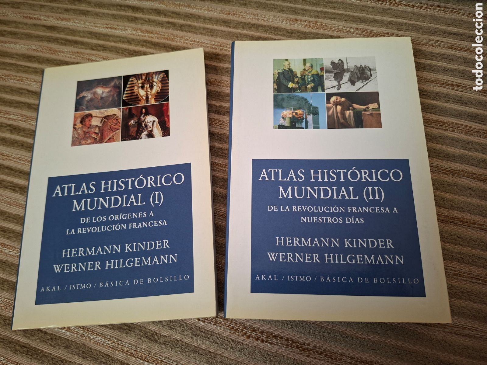 Libros de segunda mano: ATLAS HISTORICO MUNDIAL, vol.I y II (AKAL/ISTMO)