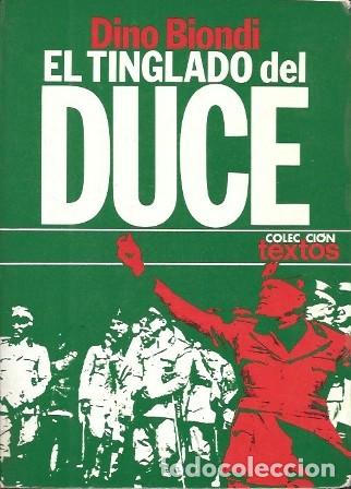 Libros de segunda mano: EL TINGLADO DEL DUCE - COLECCI&Oacute;N TEXTOS - BIONDI, DINO - A-H-2085
