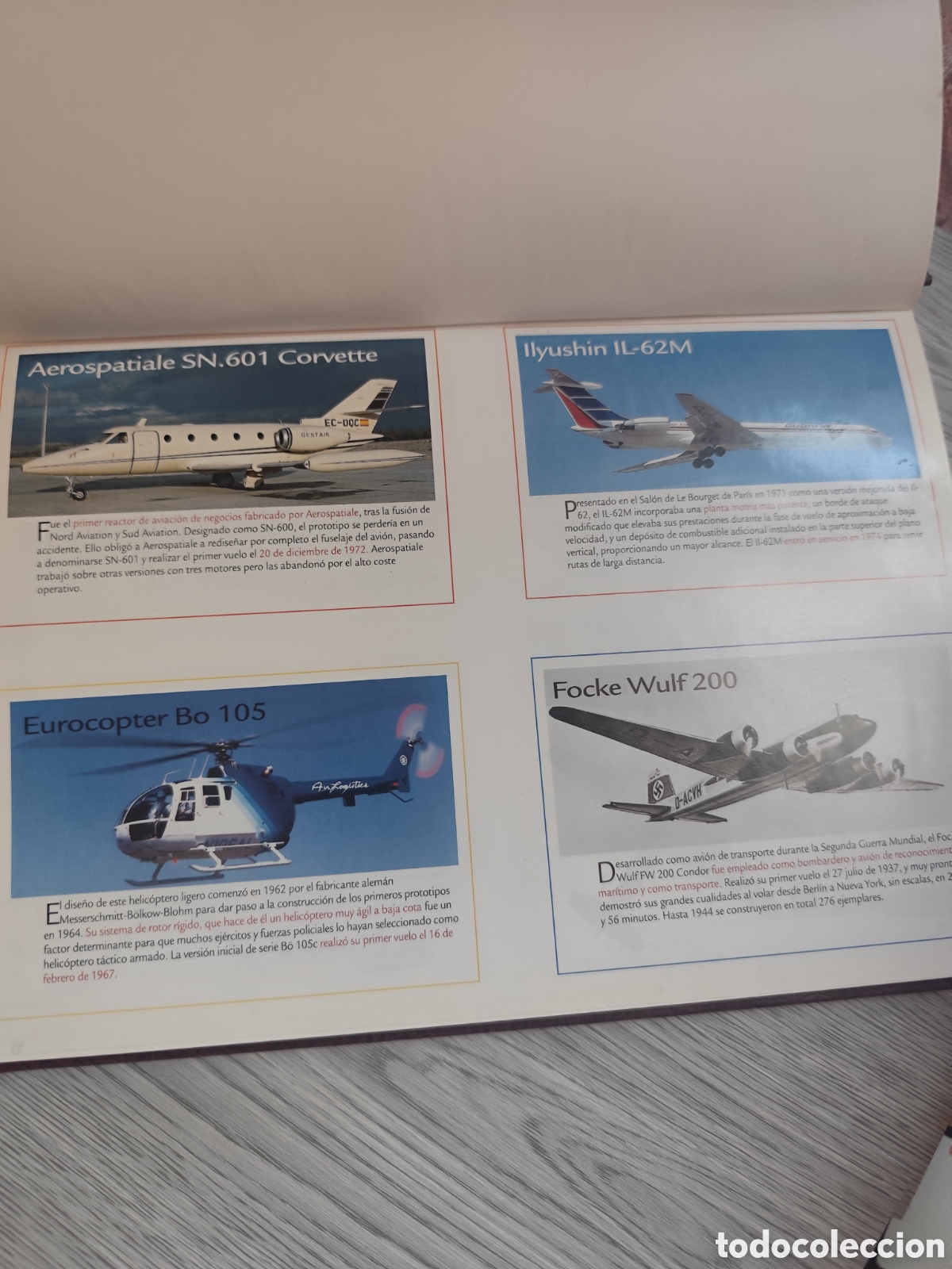 Second hand books: FICHAS DE AVION REVUE RF 143G