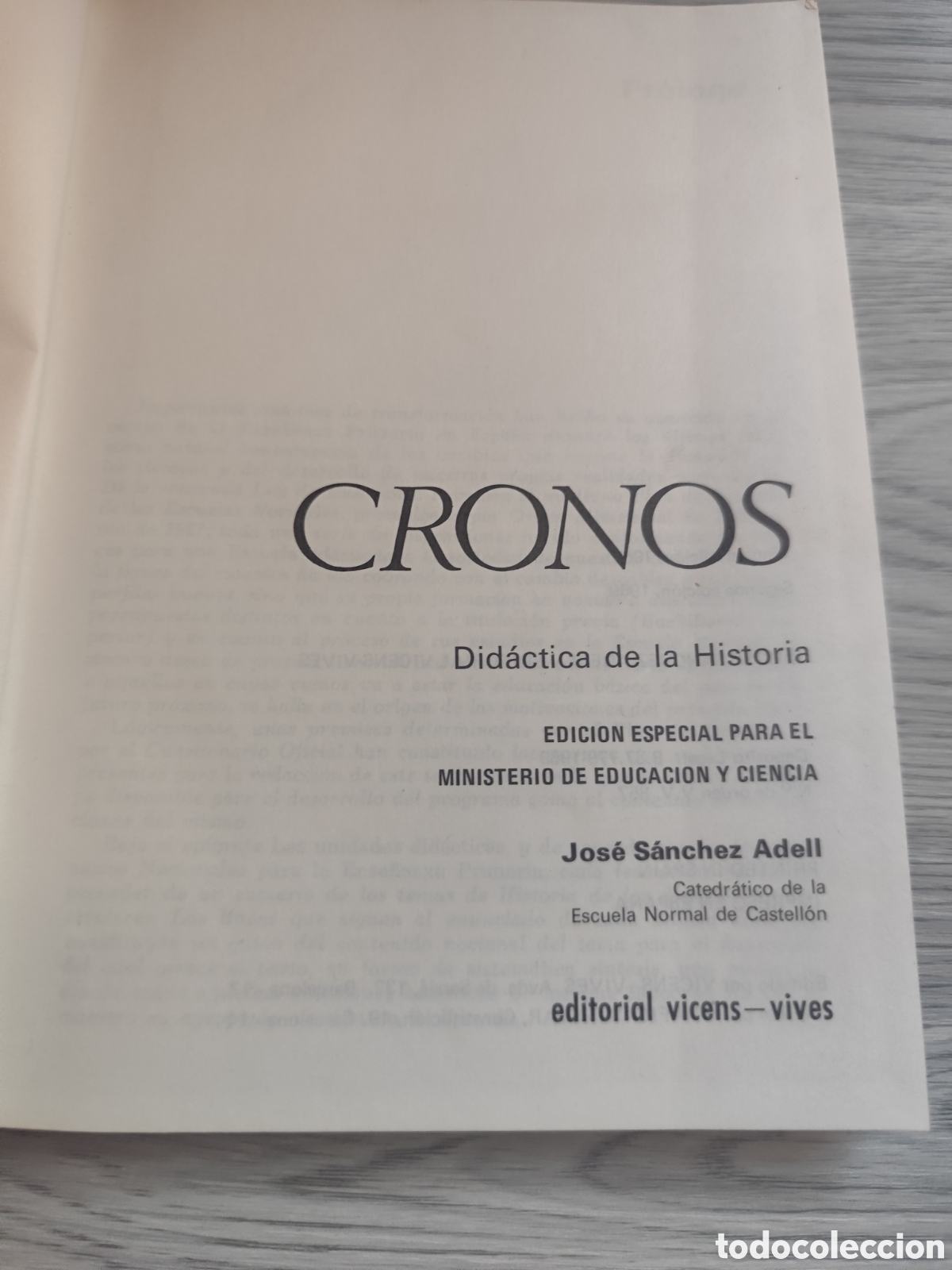 Libri di seconda mano: CRONOS DIDACTICA DE HISTORIA RF185