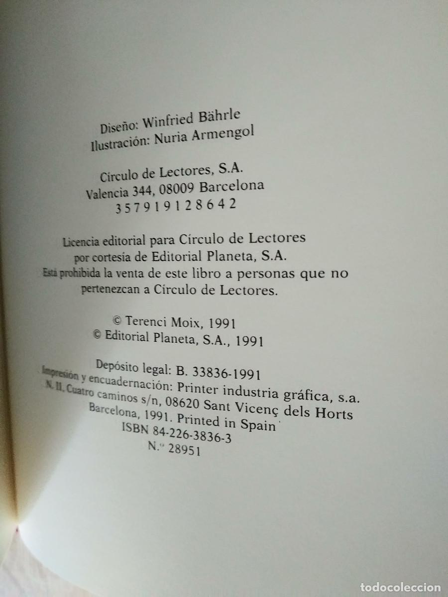 Libros de segunda mano: GARRAS DE ASTRAC&Aacute;N - TERENCI MOIX. - Foto 3