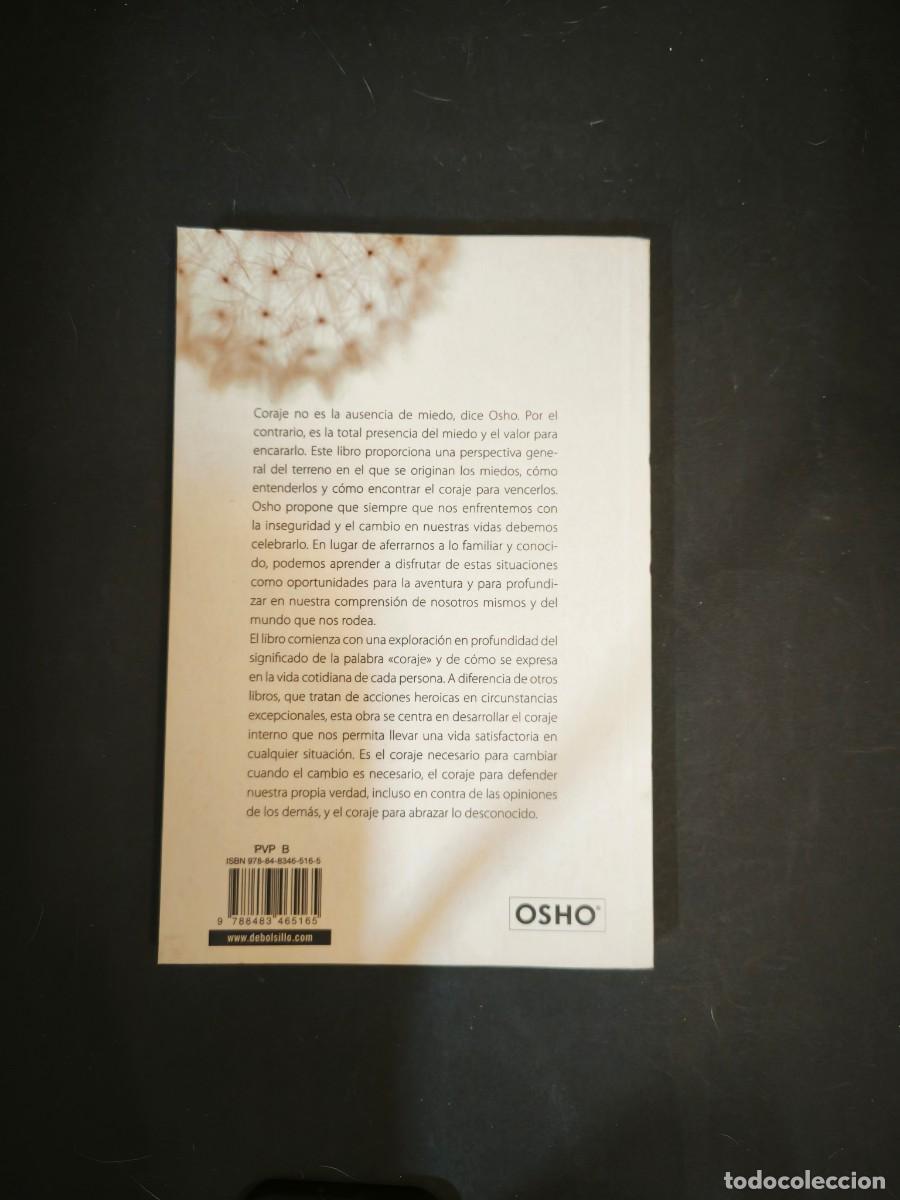 Libros de segunda mano: Osho. Coraje. La alegr&iacute;a de vivir peligrosamente - Foto 2