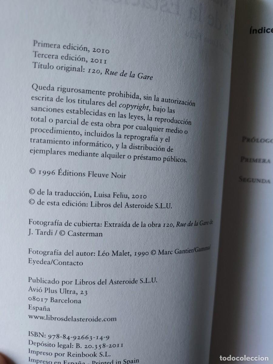 Libros de segunda mano: L&eacute;o Malet - Calle de la estaci&oacute;n, 120 - Foto 4