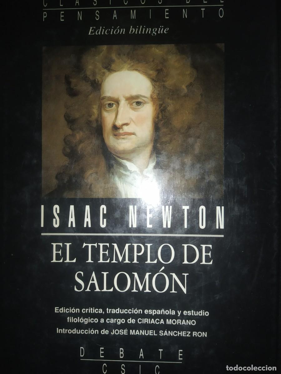 Libros de segunda mano: EL TEMPLO DE SALOM&Oacute;N - ISAAC NEWTON. DEBATE