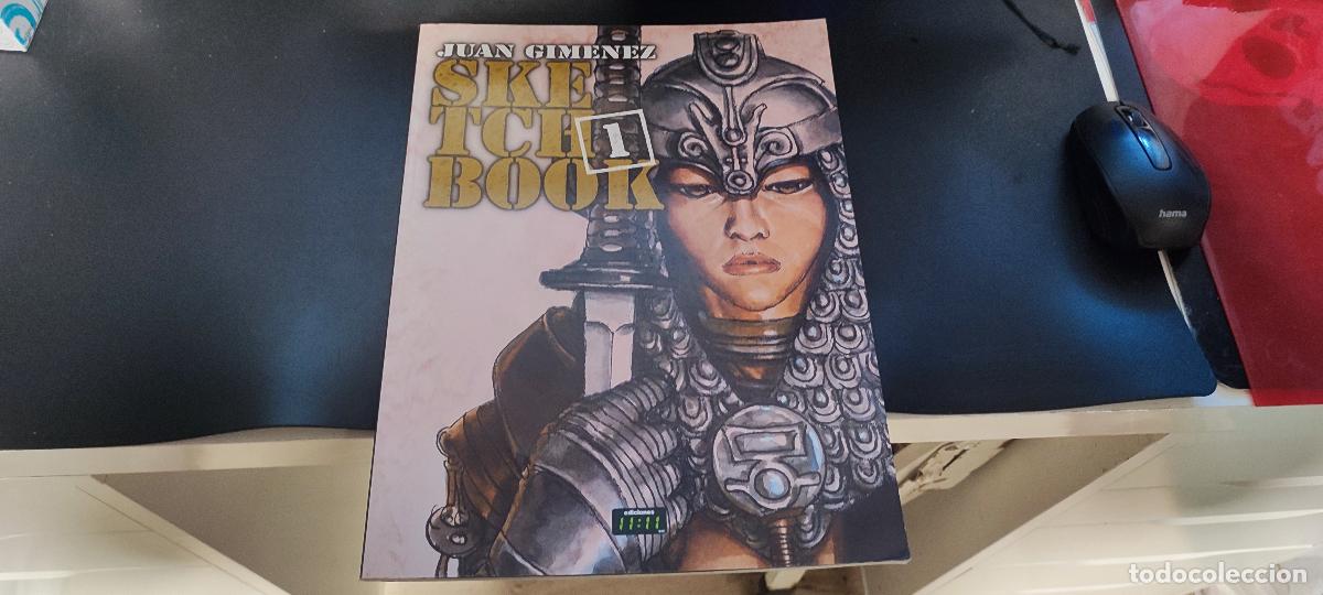 Libros de segunda mano: Sketchbook 1 Juan gimenez texto en frances dificil de encontrar