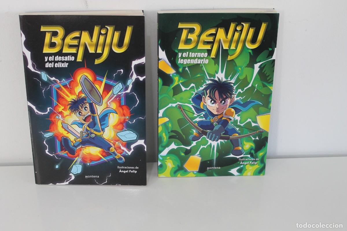 Libros de segunda mano: BENIJU N&ordm; 1 Y 2 EL DESAFIO DEL ELIXIR Y EL TORNEO LEGENDARIO 1&ordf; EDICION 2023