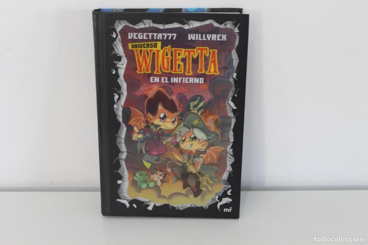 Libros de segunda mano: UNIVERSO WIGETTA EN EL INFIERNO TAPA CON IMAGEN LENTICULAR