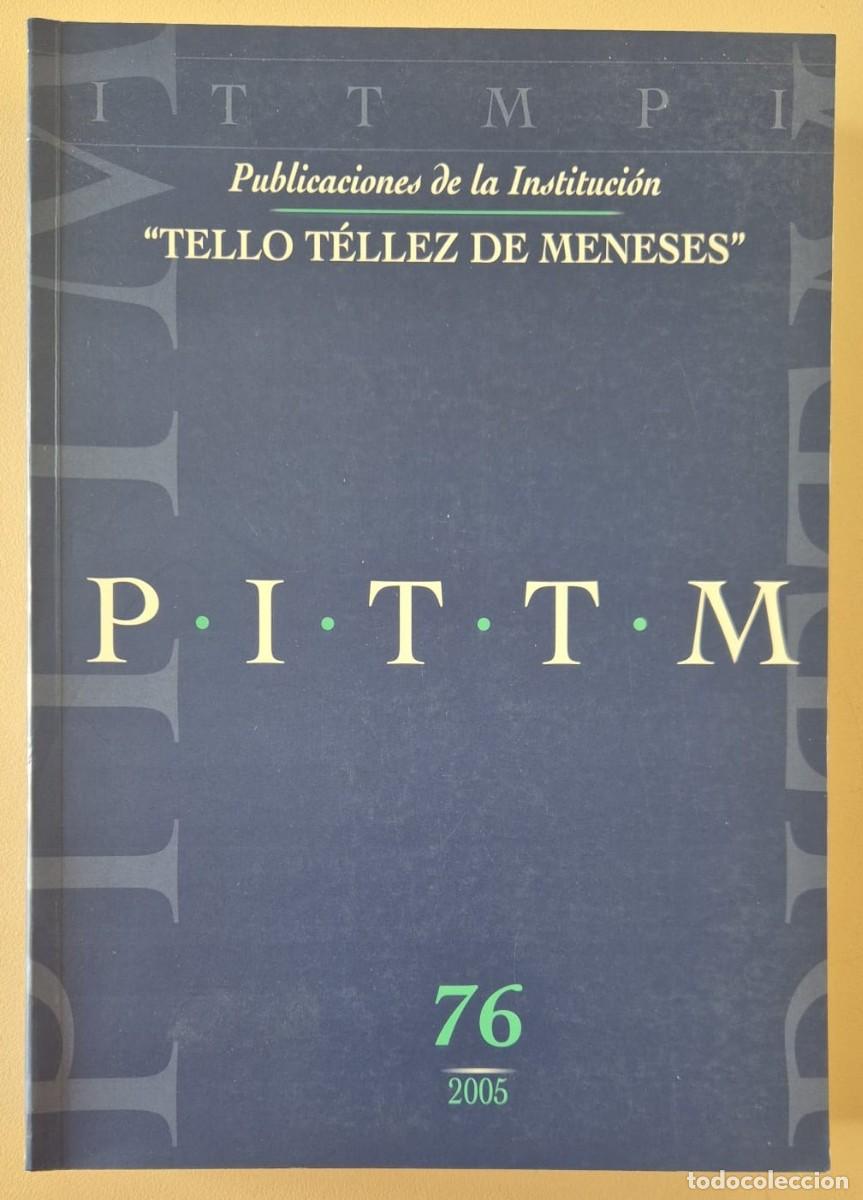 Libros de segunda mano: PITTM Publicaciones de Instituci&oacute;n Tello T&eacute;llez de Meneses 76 2005