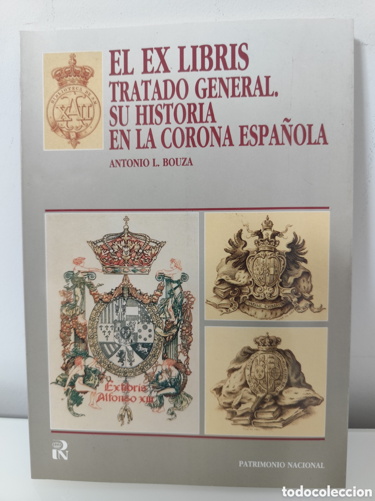 Libros de segunda mano: &rdquo;EL EXLIBRIS TRATADO GENERAL, SU HISTORIA EN LA CORONA ESPA&Ntilde;OLA.&rdquo; - ANTONIO L.BOUZA 1990