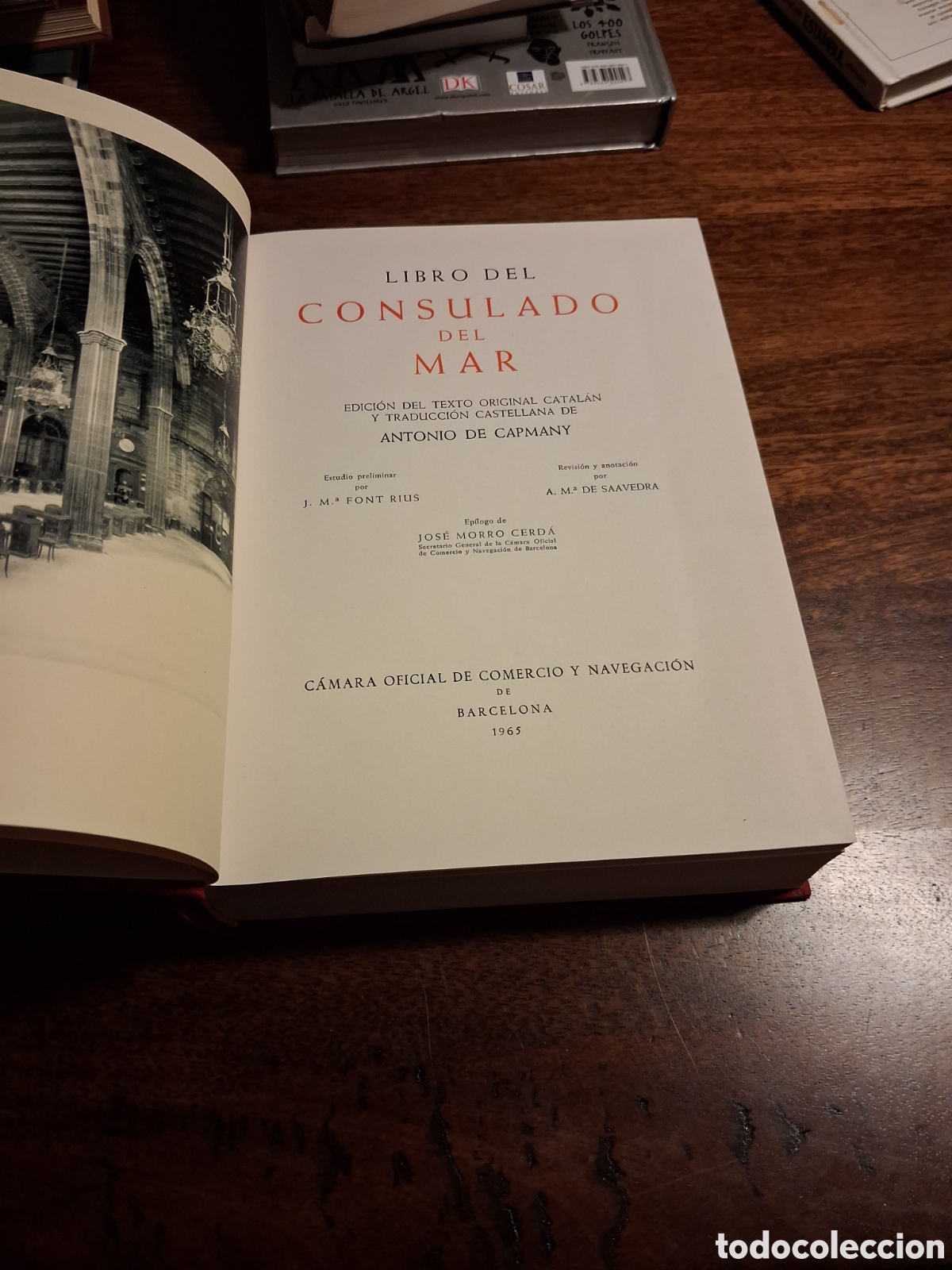 Libros de segunda mano: Libro del Consulado del Mar (edici&oacute;n de lujo) - Foto 4