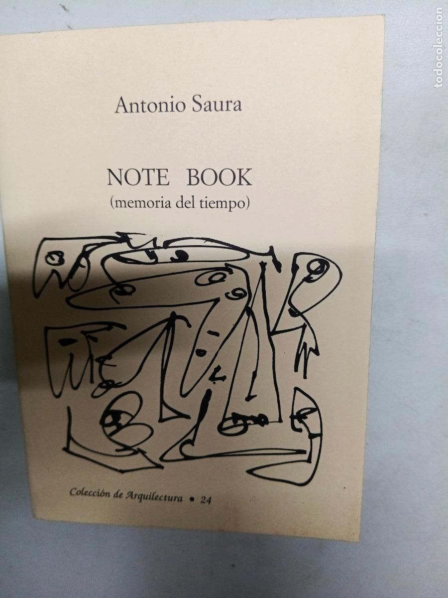 Libros de segunda mano: NOTE BOOK, MEMORIA DEL TIEMPO (ANTONI SAURA)