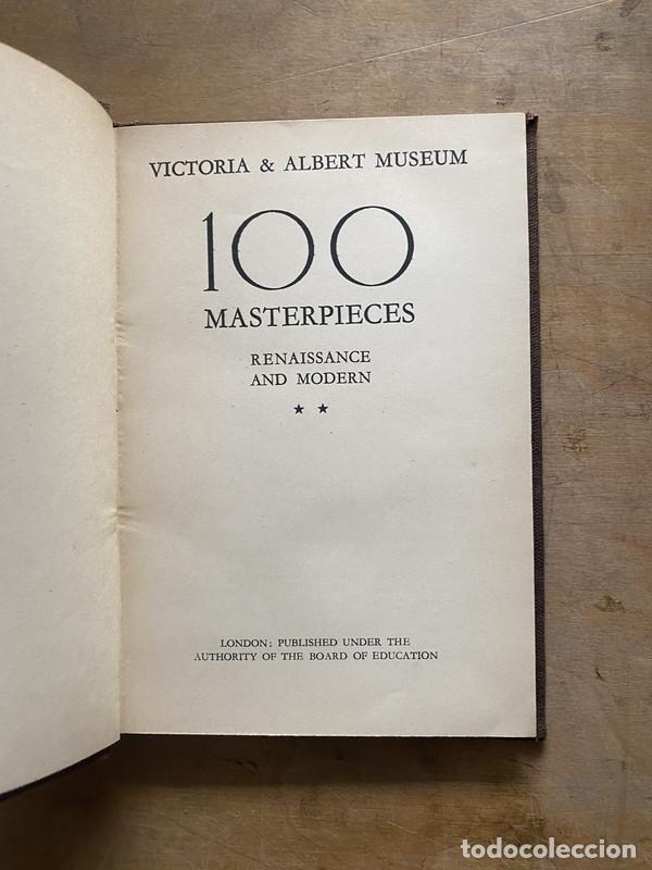 Libros de segunda mano: 100 masterpieces - Victoria & Albert museum - Foto 1