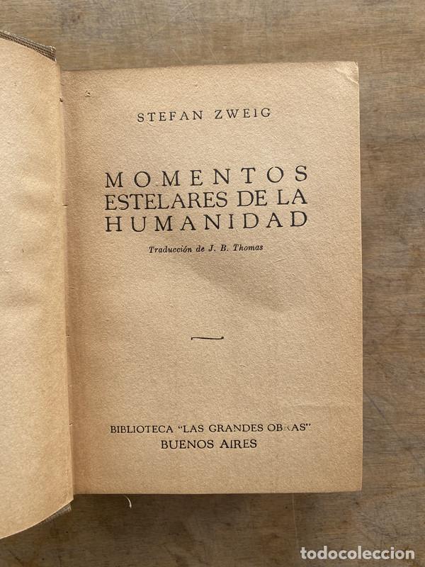 Libri di seconda mano: Momentos estelares de la humanidad - Zweig Stefan
