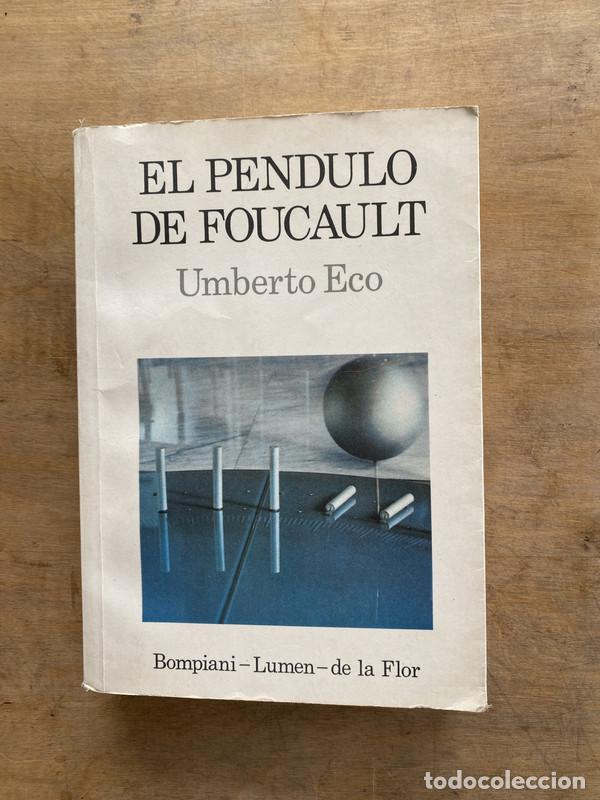 Libros de segunda mano: El pendulo de Foucault - Eco Umberto - Foto 1