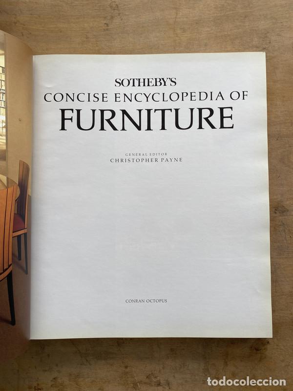 Livres d'occasion: Sotheby's concise encyclopedia of furniture - Payne Christopher