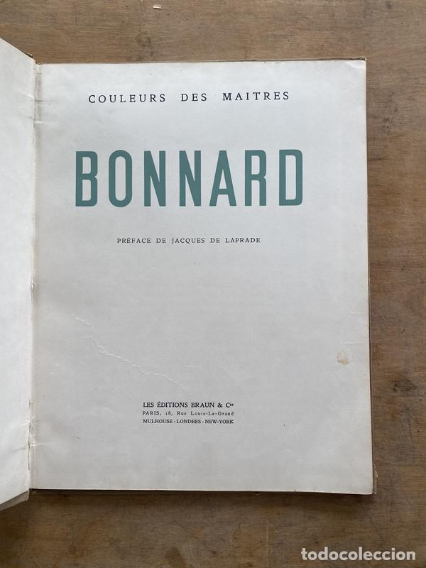 Libros de segunda mano: Bonnard - Bonnard und Jacques de Laprade: - Foto 1