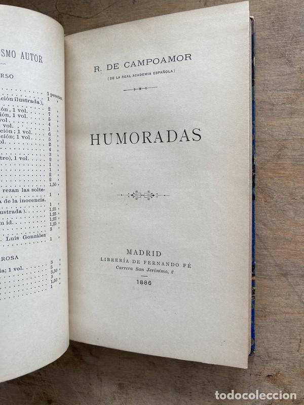 Libros de segunda mano: Humoradas - De Campoamor R. - Foto 2