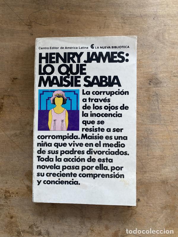 Libri di seconda mano: Lo que maisie sabia - James Henry