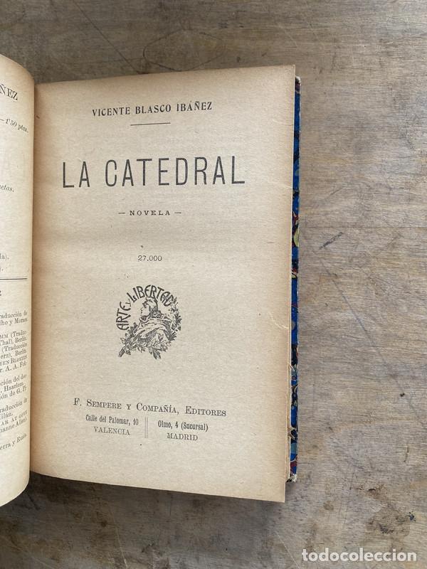 Libros de segunda mano: La catedral - Blasco Iba&ntilde;ez Vicente - Foto 1