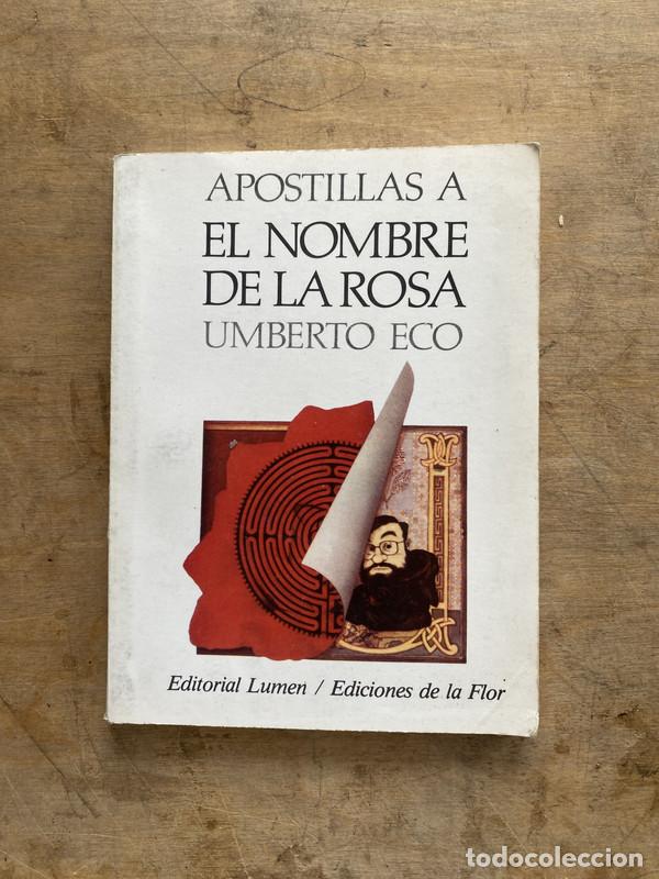 Livres d'occasion: Apostillas a el nombre de la rosa - Eco Umberto