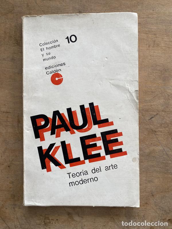 Libros de segunda mano: Teoria del arte moderno - Klee Paul