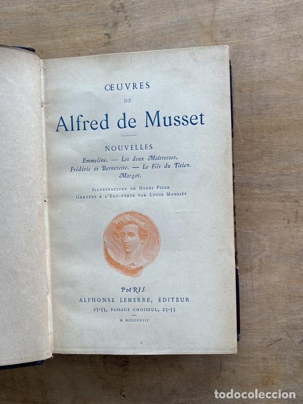 Libros de segunda mano: Nouvelles - De Musset Alfred - Foto 1