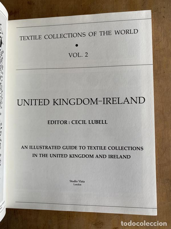 Libros de segunda mano: Textile collections of the world - Lubell Cecil