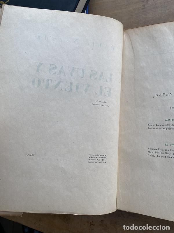 Libros de segunda mano: Las uvas y el viento - Neruda Pablo - Foto 2