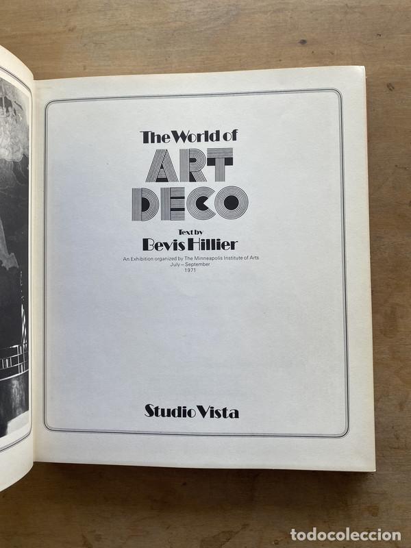 Libros de segunda mano: The world of art deco - Hillier Bevis