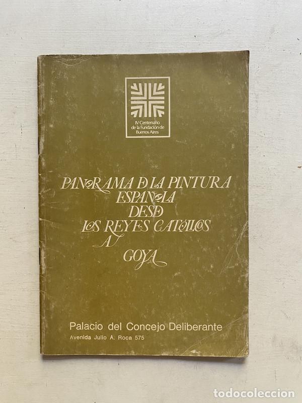 Libros de segunda mano: Panorama de la pintura espa&ntilde;ola desde los reyes catolicos a goya - a