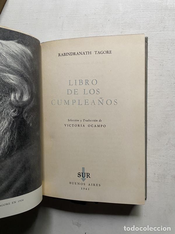 Libros de segunda mano: Libro de los cumplea&ntilde;os - Tagore Rabindranath - Foto 1