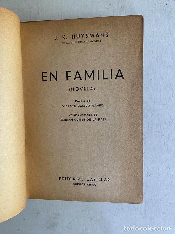 Libri di seconda mano: En familia - Huysmans J. K.