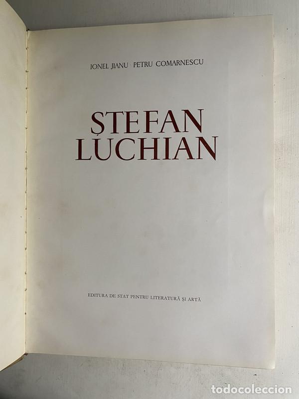 Libros de segunda mano: Stefan Luchian - Jianu Ionel; Comarnescu Petru - Foto 1
