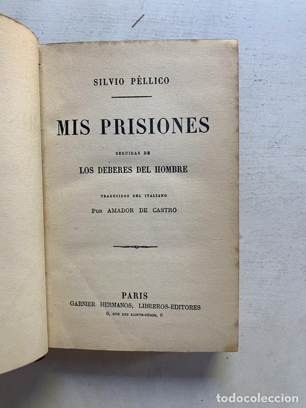 Libros de segunda mano: Mis prisiones - Pellico Silvio - Foto 1