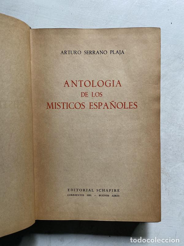 Gebrauchte B&uuml;cher: Antologia de los Misticos Espa&ntilde;oles - Serrano Plaja Arturo
