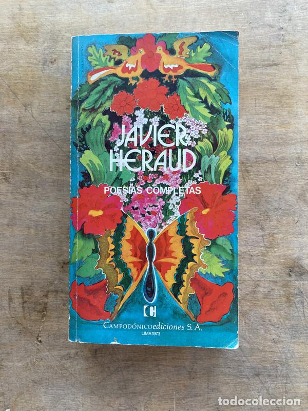Libros de segunda mano: Poesias Completas - Heraud Javier