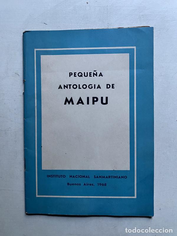 Libros de segunda mano: Peque&ntilde;a Antologia de Maipu - a