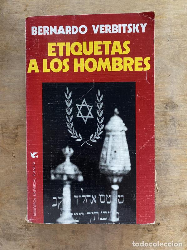 Libros de segunda mano: Etiquetas a los hombres - Verbitsky Bernardo - Foto 1