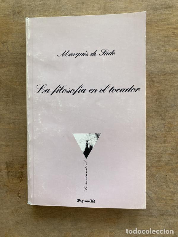 Libros de segunda mano: La filosofia en el tocador - Sade Marques de - Foto 1