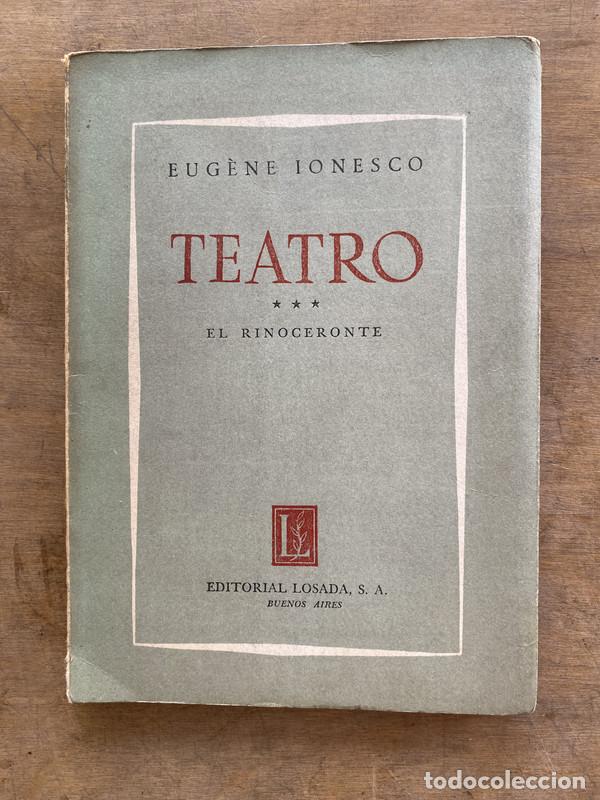Libros de segunda mano: Teatro - Ionesco Eugene