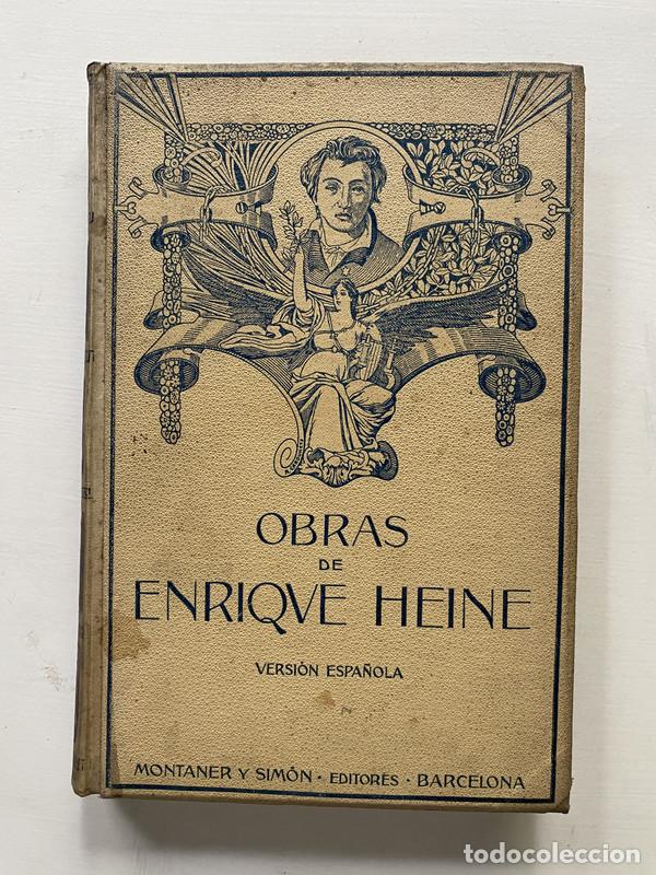 Libros de segunda mano: Obras de Enrique Heine - Heine Enrique