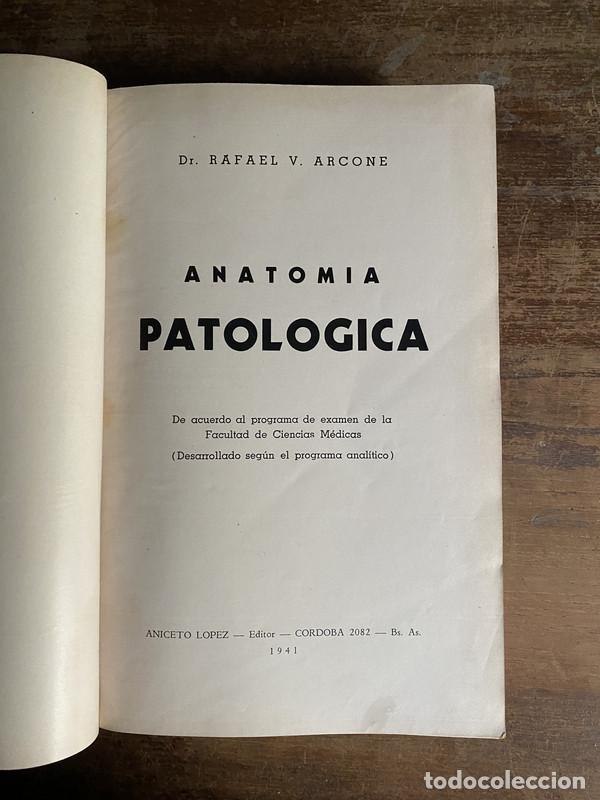 Libros de segunda mano: Anatomia Patologica - Arcone Rafael V.