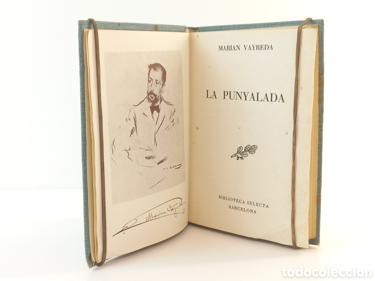 Libros de segunda mano: La Punyalada. Marian Vayreda. Selecta, 1947. Catal&aacute;n. - Foto 4