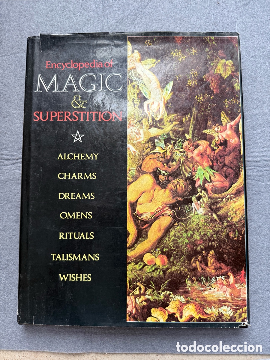 Libros de segunda mano: ENCICLOPEDIA DE MAGIA Y SUPERSTICI&Oacute;N - ED. BLACK CAT 1998 - ILUSTRADO - ALQUIMIA AMULETOS RITUALES