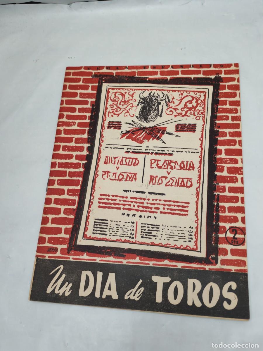 Second hand books: Temas espa&ntilde;oles No. 229: UN D&Iacute;A DE TOROS (Primera edici&oacute;n)
